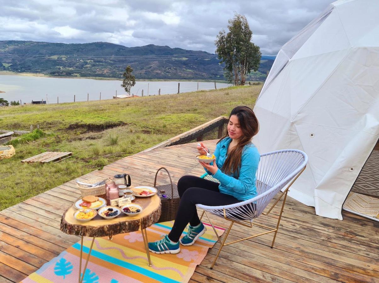 Отель Andes Glamping Гуатавита Экстерьер фото